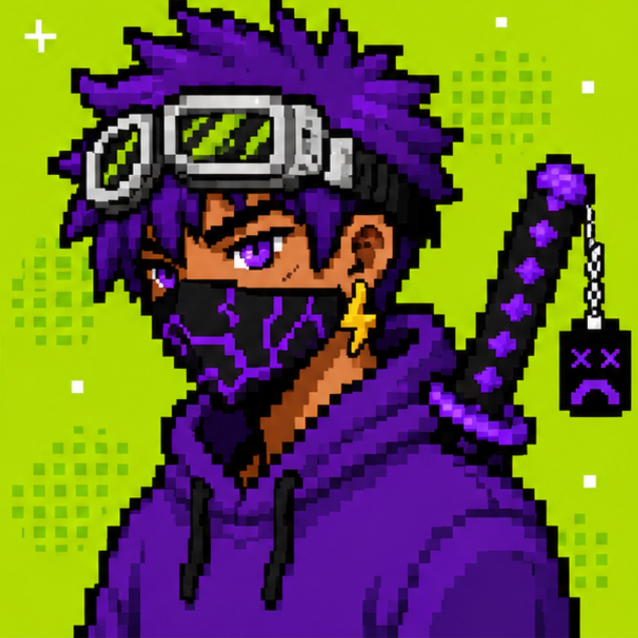 HoodPix pixel character